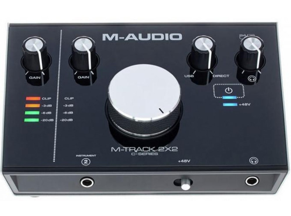 M-Audio M-Track Solo - Interfaz de Audio USB 2x2